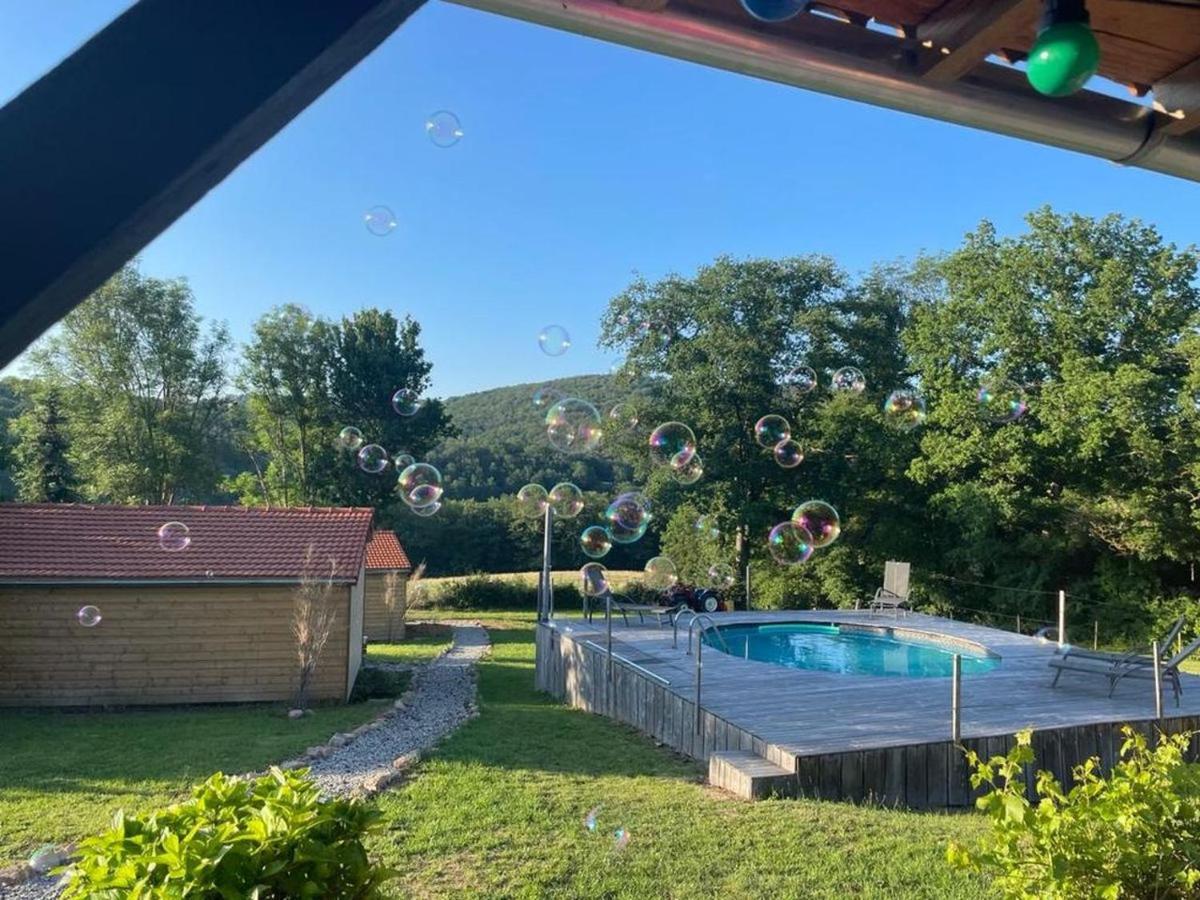 Chalets Lavaux Pouzol Bagian luar foto
