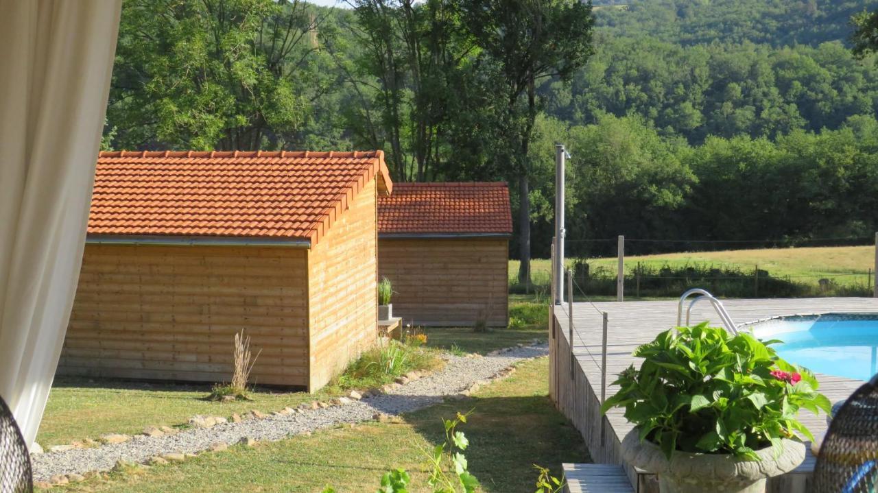 Chalets Lavaux Pouzol Bagian luar foto